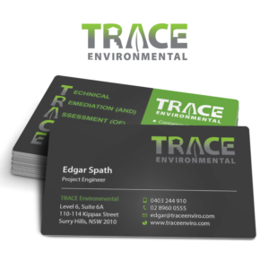 Business Card Design by adiazudin for TRACE Environmental | Design: #12697501