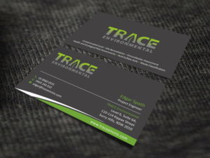 Business Card Design by SKYdesign for TRACE Environmental | Design: #12707546
