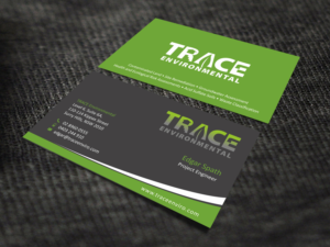 Business Card Design by SKYdesign for TRACE Environmental | Design: #12707558