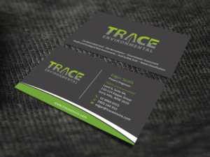 Business Card Design by SKYdesign for TRACE Environmental | Design: #12707563