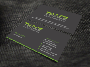 Business Card Design by SKYdesign for TRACE Environmental | Design: #12707569