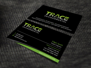 Business Card Design by SKYdesign for TRACE Environmental | Design: #12707615