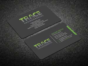 Business Card Design by Verified artistry for TRACE Environmental | Design: #12708217