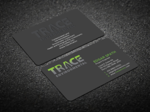 Business Card Design by Verified artistry for TRACE Environmental | Design: #12708251