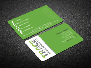 Business Card Design by Verified artistry (Design garden) for TRACE Environmental | Design: #12725015