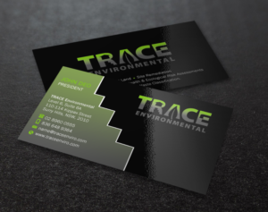 Business Card Design by Brand aid for TRACE Environmental | Design: #12703711