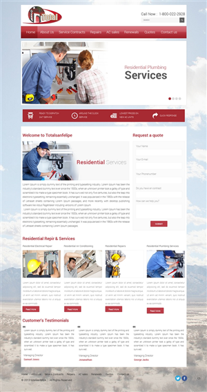 Web Design by pb for this project | Design: #2433639
