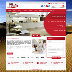 Web Design by pb for this project | Design: #2433644