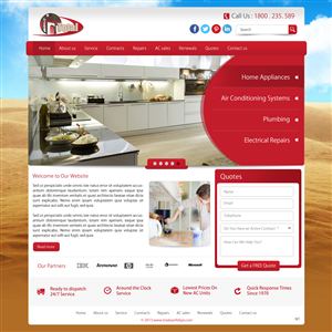 Web Design by pb for this project | Design: #2433648
