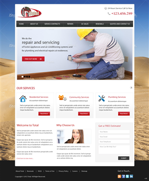 Web Design by pb for this project | Design: #2433655