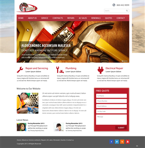 Web Design by pb for this project | Design: #2435368