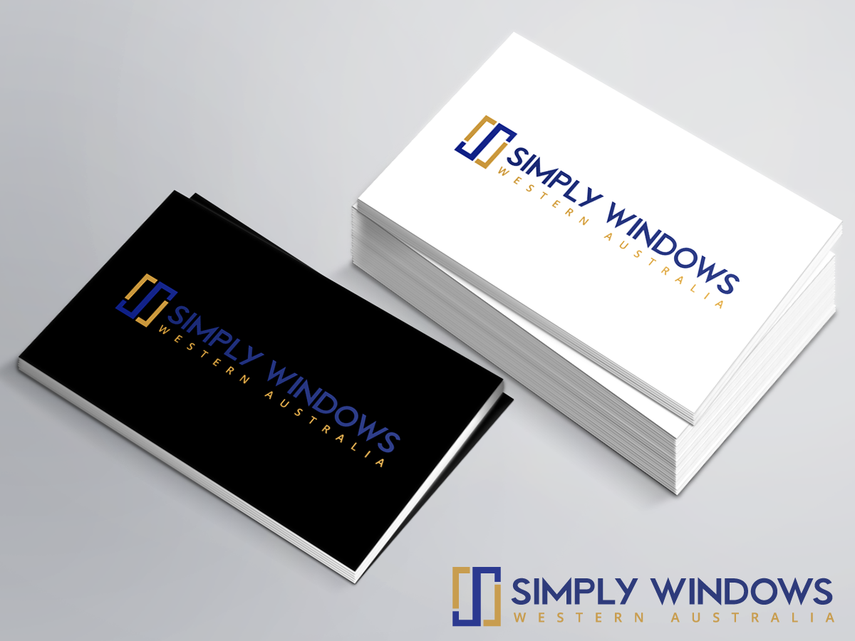 Logo Design by GBDESIGN for Simply Windows W.A | Design #12690222