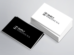 Logo Design by GBDESIGN for Simply Windows W.A | Design: #12699388