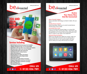 Home Automation Company needs DL size flyer design | Flyer-Design von ecorokerz
