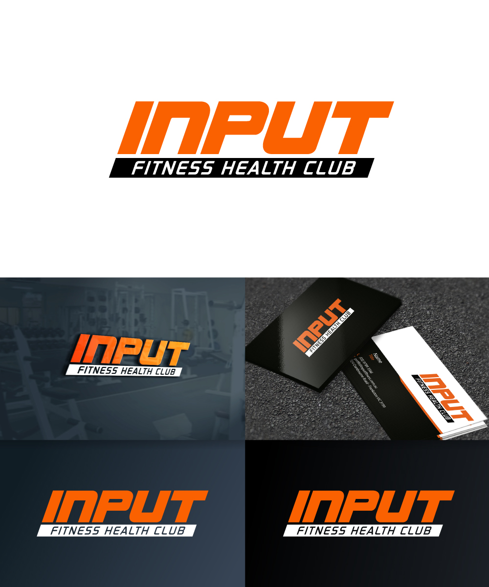 Logo Design by Sergio Coelho for Input Fitness Health Club | Design #12764716