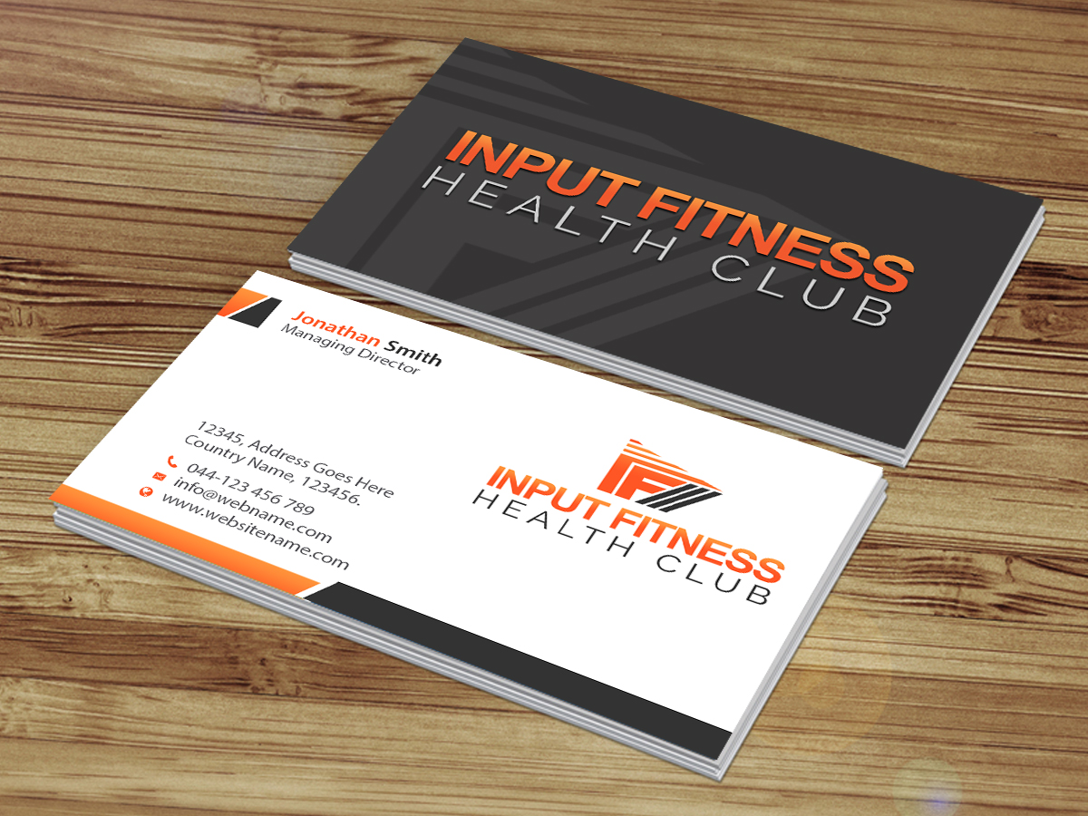 Logo Design by Creations Box 2015 for Input Fitness Health Club | Design #12707251