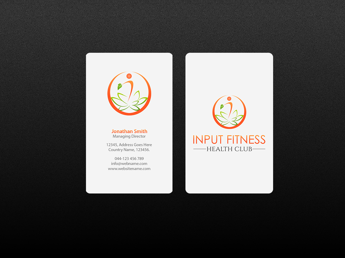 Logo Design by Creations Box 2015 for Input Fitness Health Club | Design #12707252