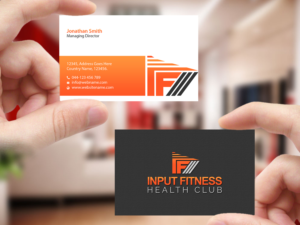 Logo Design by Creations Box 2015 for Input Fitness Health Club | Design: #12707256
