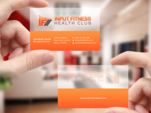 Logo Design by Creations Box 2015 for Input Fitness Health Club | Design: #12707261