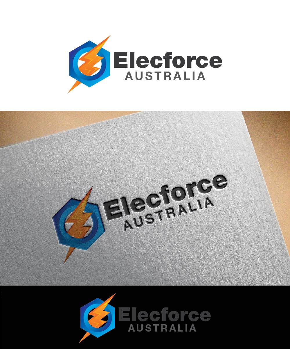 Logo Design by joliau for PJ Caulfield Electrical Pty Ltd | Design #12703621