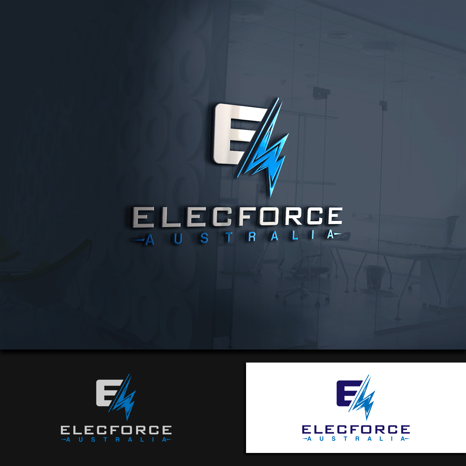 Logo Design by IMD-HUB for PJ Caulfield Electrical Pty Ltd | Design #12696685