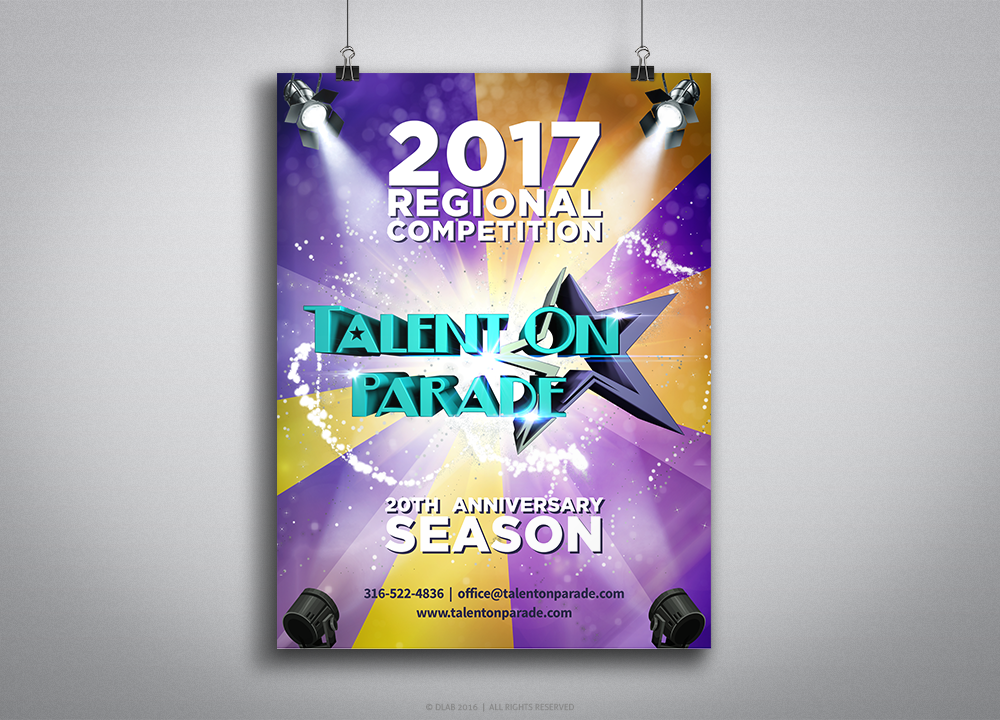 Magazine Design by DLab™ for Talent On Parade, LLC | Design #12733418