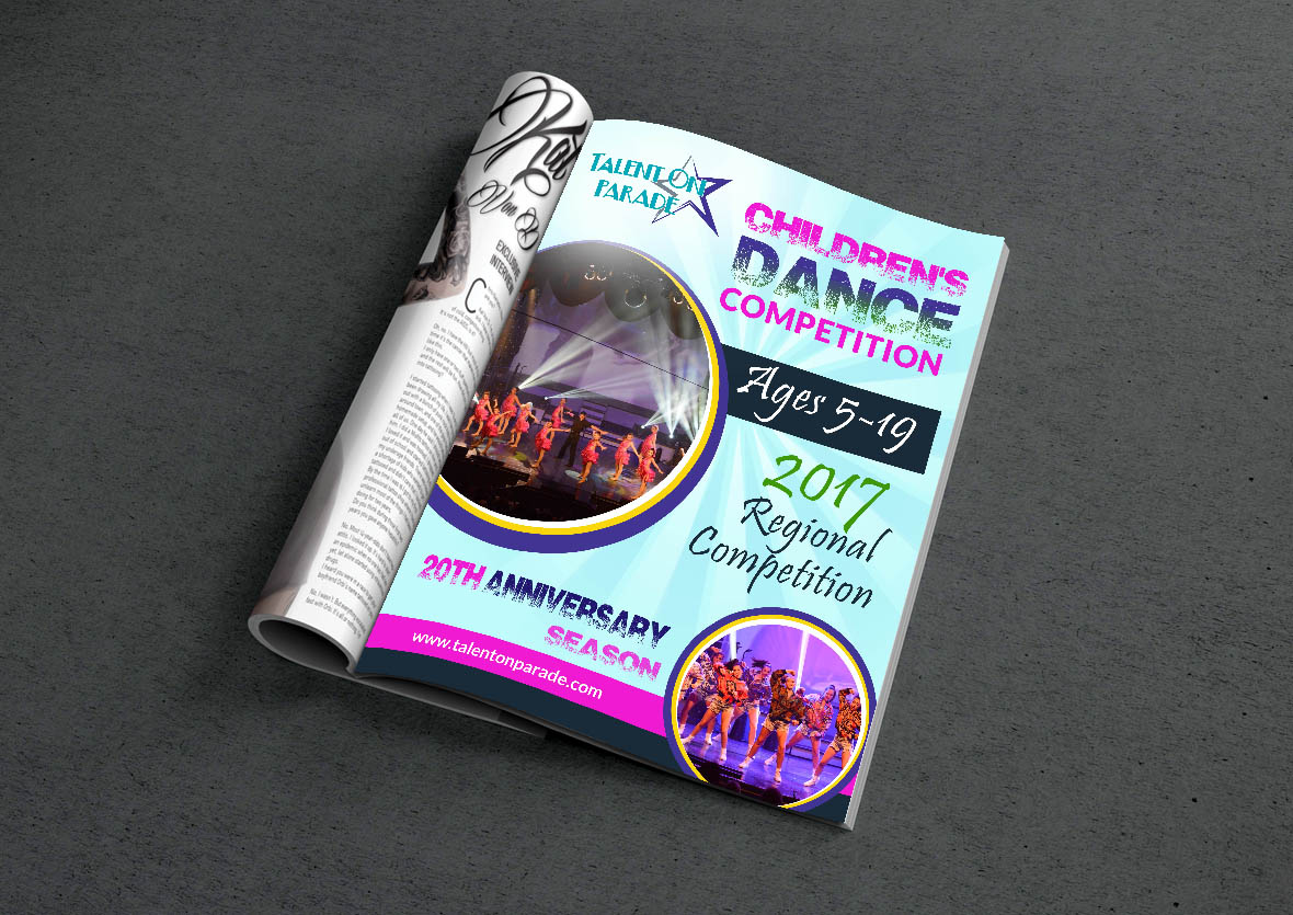 Magazine Design by debdesign for Talent On Parade, LLC | Design #12704933