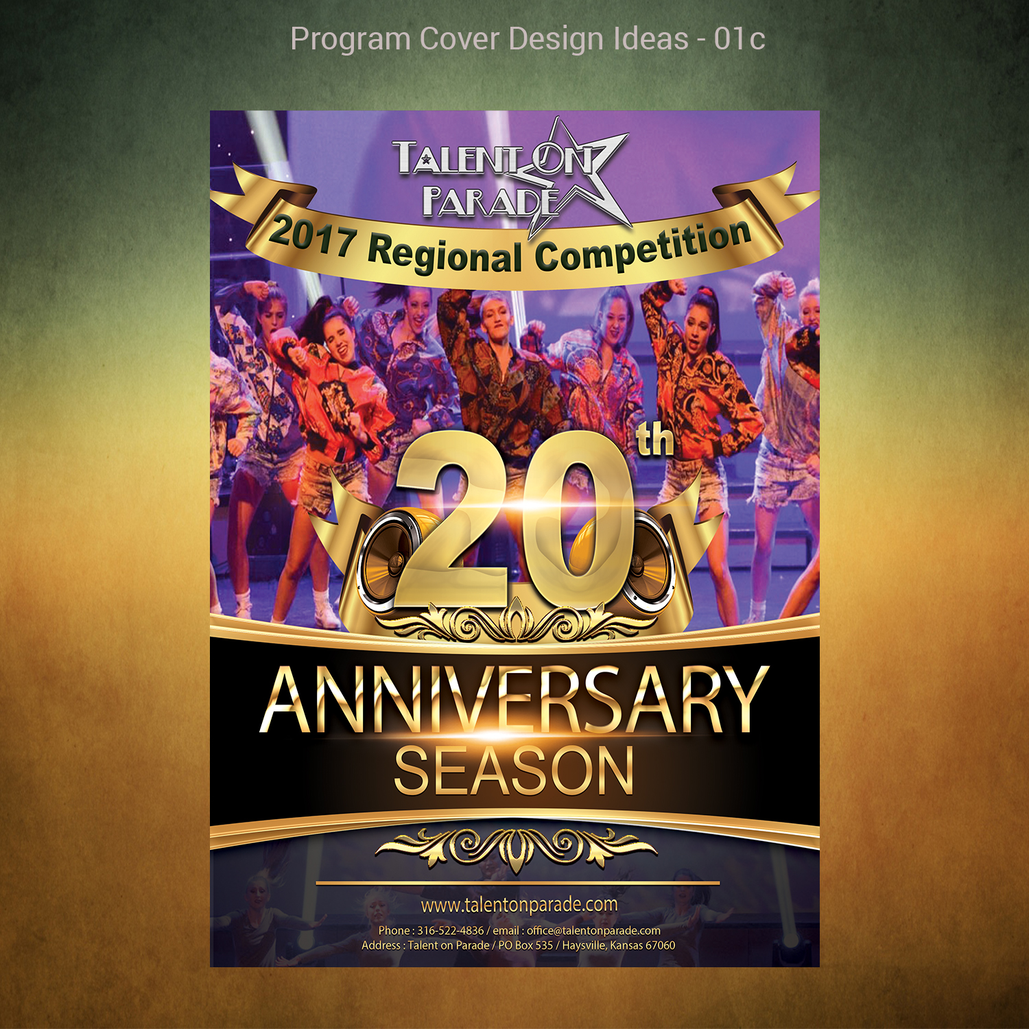 Magazine Design by Venkat for Talent On Parade, LLC | Design #12741639