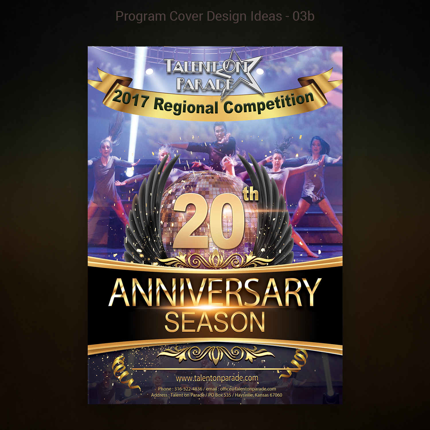 Magazine Design by Venkat for Talent On Parade, LLC | Design #12745343