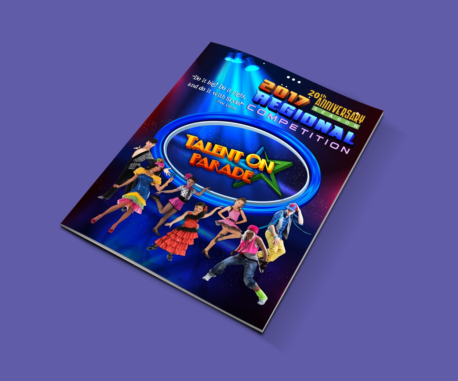 Magazine Design by ImageNation for Talent On Parade, LLC | Design #12718802