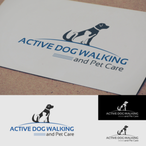 Logo Design by oshanlakmal for Active Dog Walking | Design: #12778271