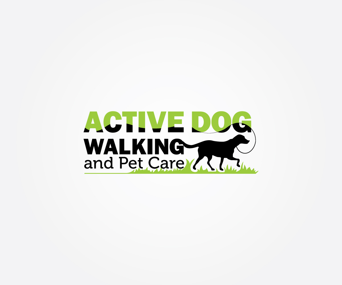 Logo Design by Intro Base for Active Dog Walking | Design #12707118