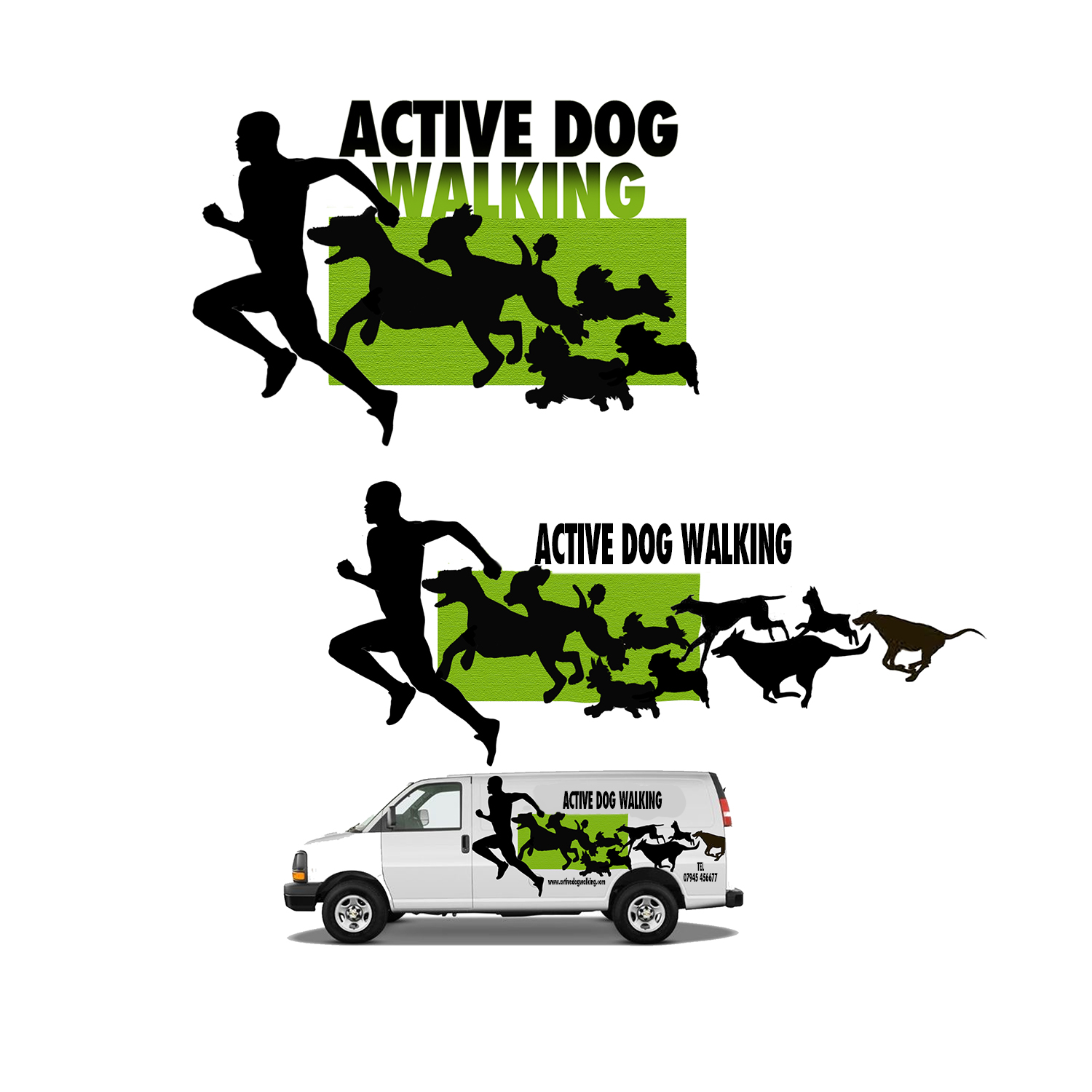 Logo-Design von davem für Active Dog Walking | Design #12767634