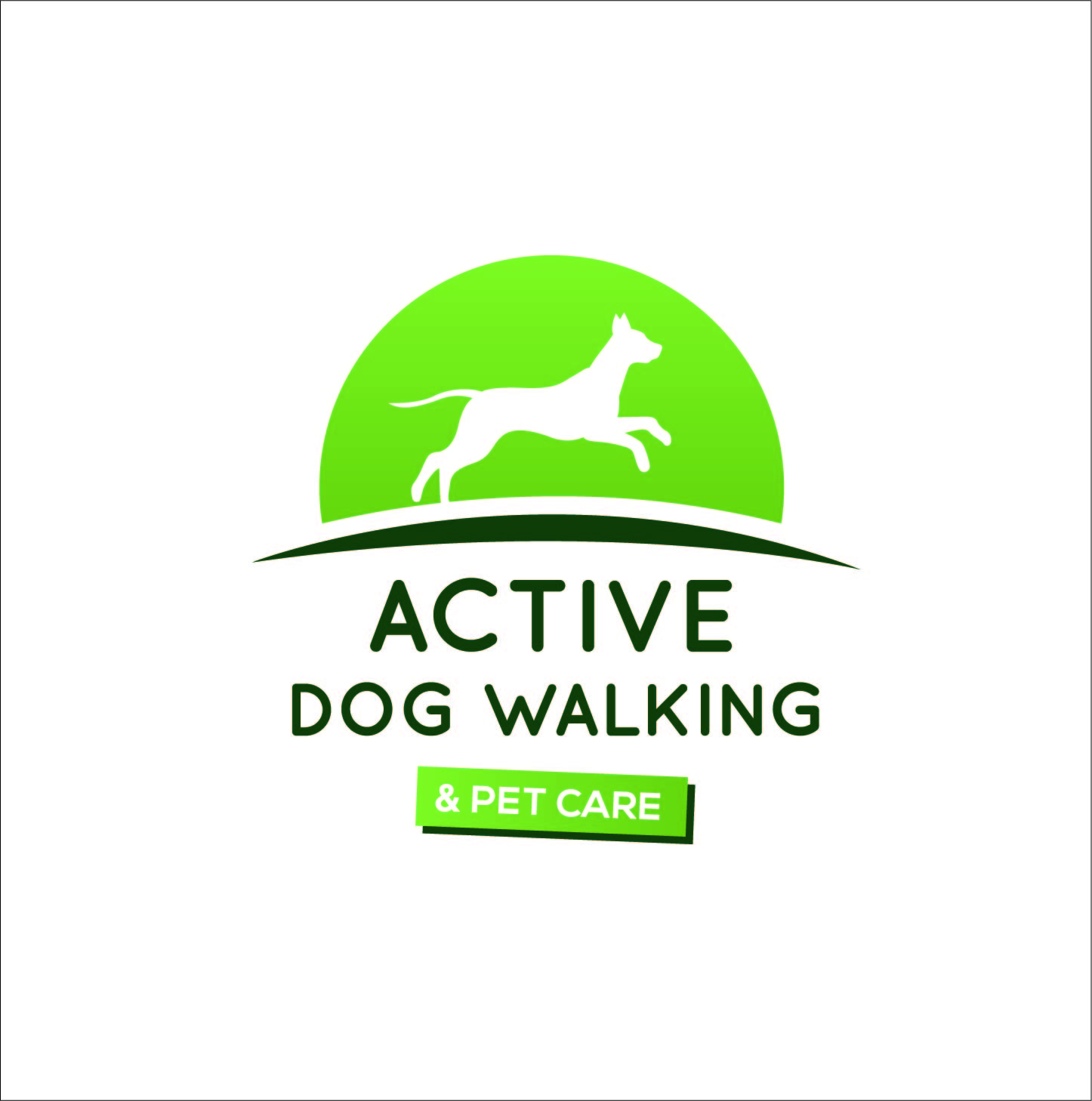 Logo Design by S.ListerDesign for Active Dog Walking | Design #12811355