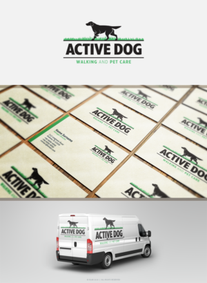 Logo Design by DLab™ for Active Dog Walking | Design: #12765184