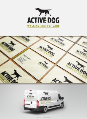 Logo Design by DLab™ for Active Dog Walking | Design: #12788625