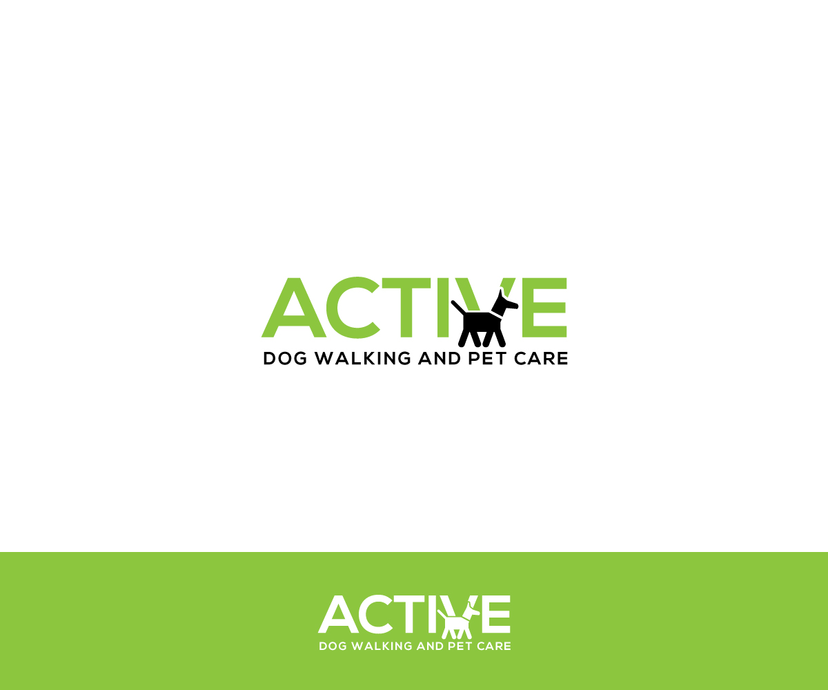 Logo Design by Ellie Afonso for Active Dog Walking | Design #12800601