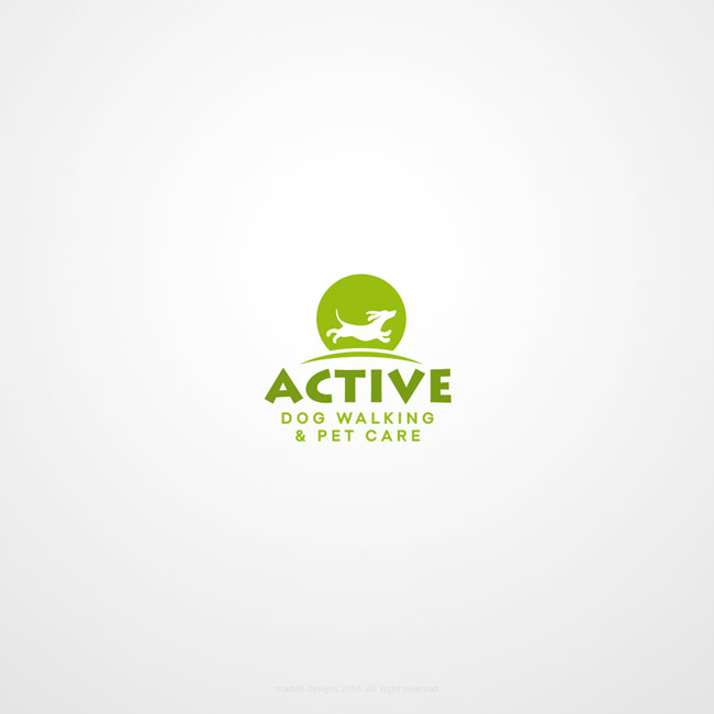 Logo Design by madeli for Active Dog Walking | Design #12719725