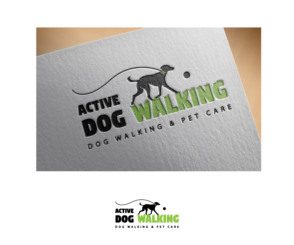 Logo Design by Anekaa for Active Dog Walking | Design #12734322