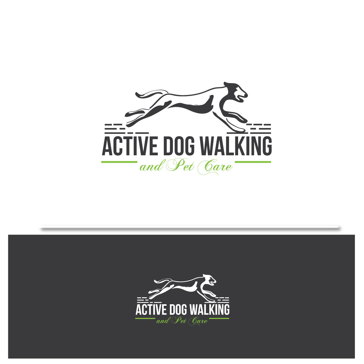 Diseño de Logo por Graphic Bricks para Active Dog Walking | Diseño #12696721