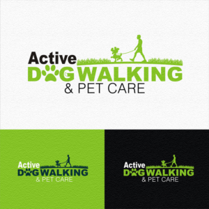 Logo Design by LYNDZ GRAPHIC for Active Dog Walking | Design: #12723271