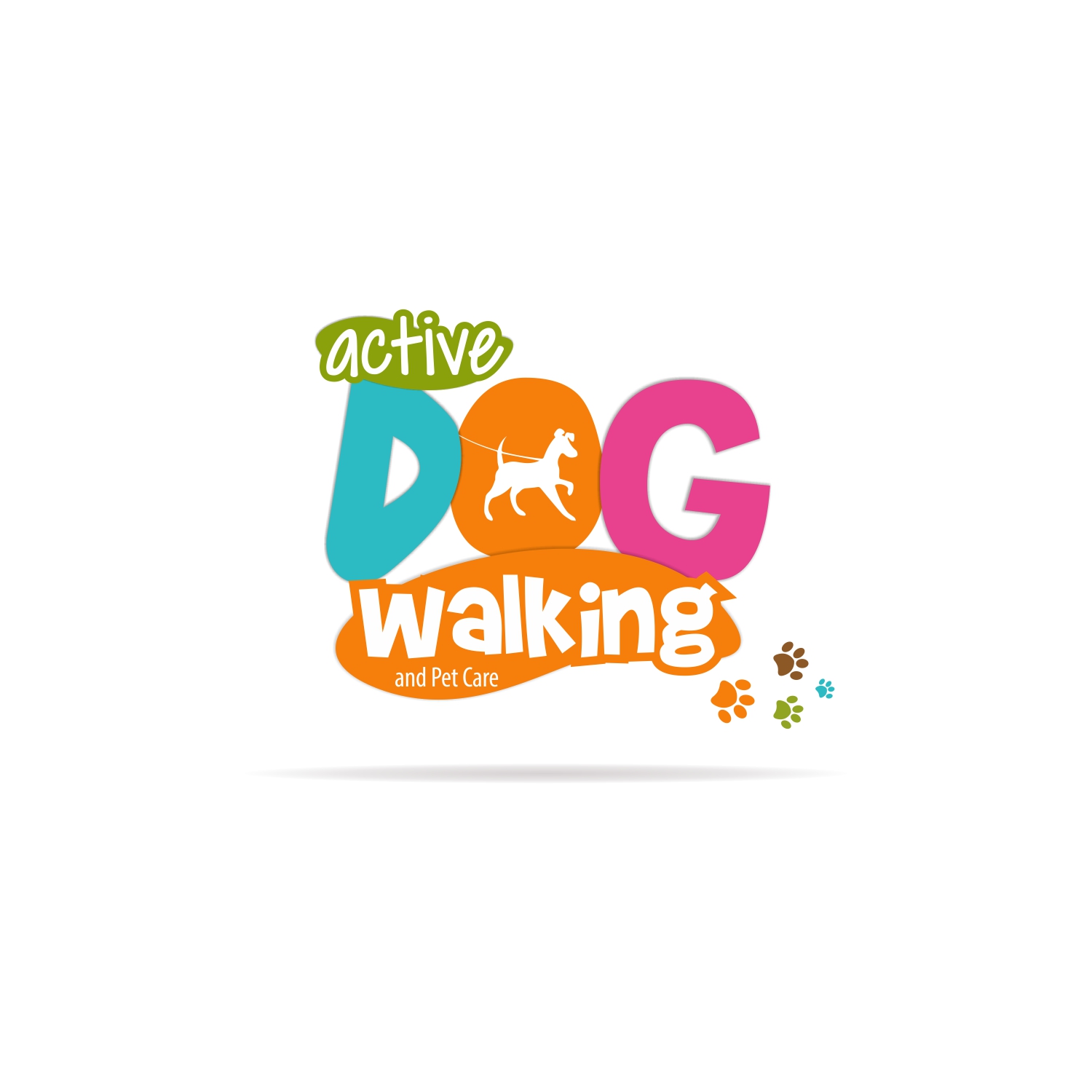 Logo Design by CreativeRabbit for Active Dog Walking | Design #12696336