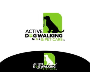 ACTIVE DOG WALKING and Pet Care | Logo Design by kxDesigns 