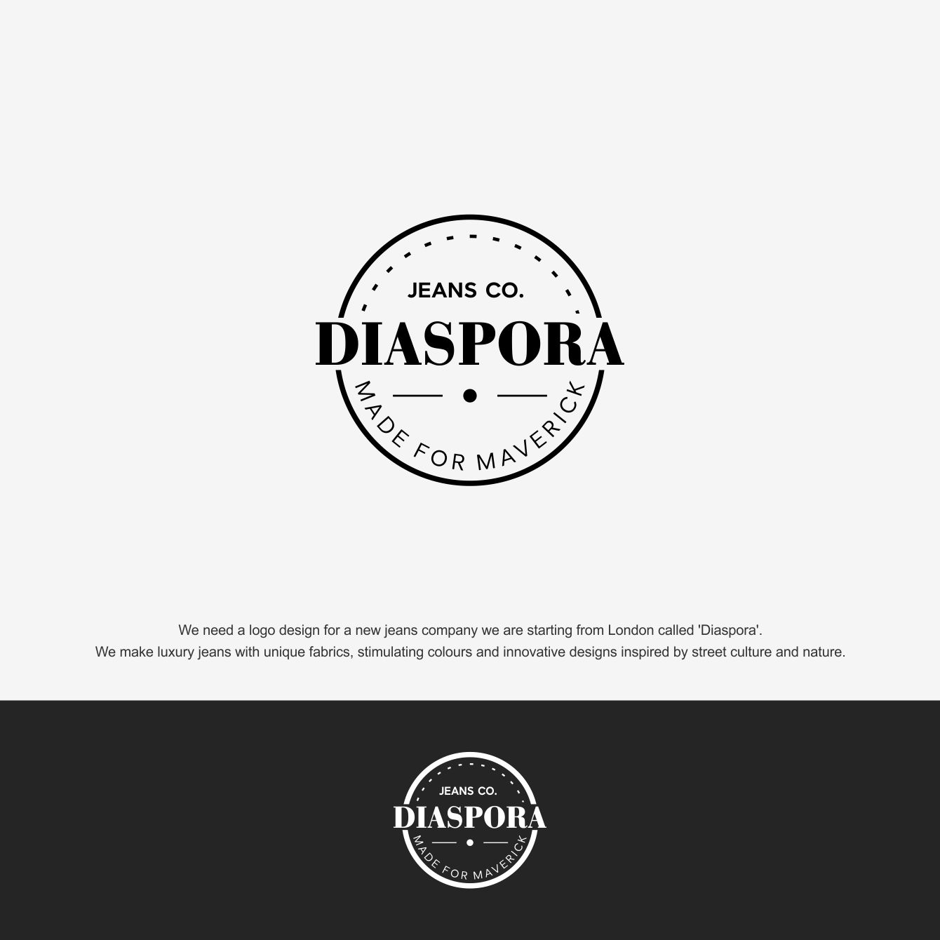 Logo Design by ecorokerz for Diaspora | Design #12702528
