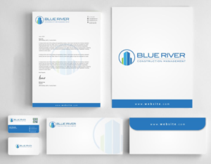 Diseño de Papelería por AwsomeD para The Blue River Group | Diseño: #12740023