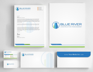 Diseño de Papelería por AwsomeD para The Blue River Group | Diseño: #12740036