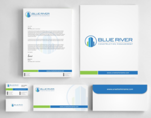 Diseño de Papelería por AwsomeD para The Blue River Group | Diseño: #12740045