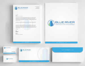 Diseño de Papelería por AwsomeD para The Blue River Group | Diseño: #12740306