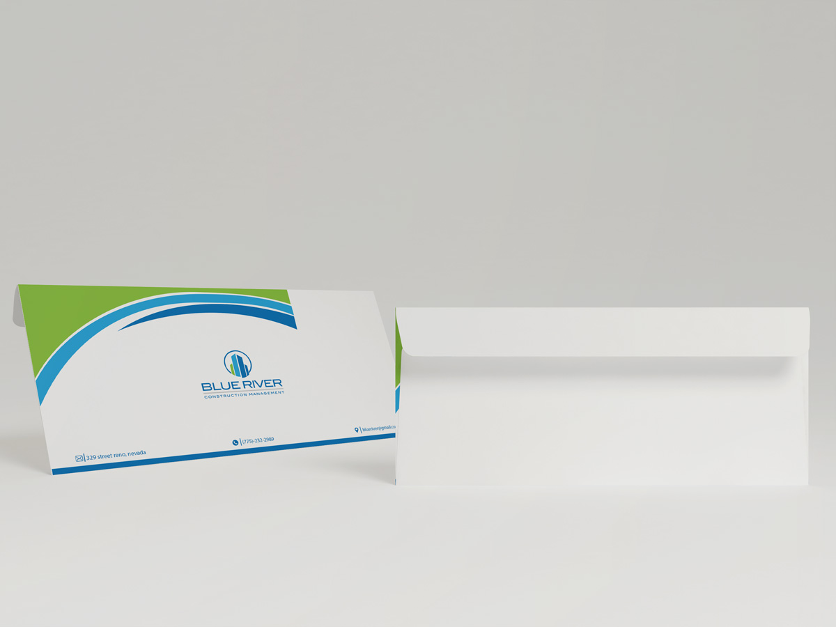 Schreibwaren-Design von Impressive Solutions für The Blue River Group | Design #12712770