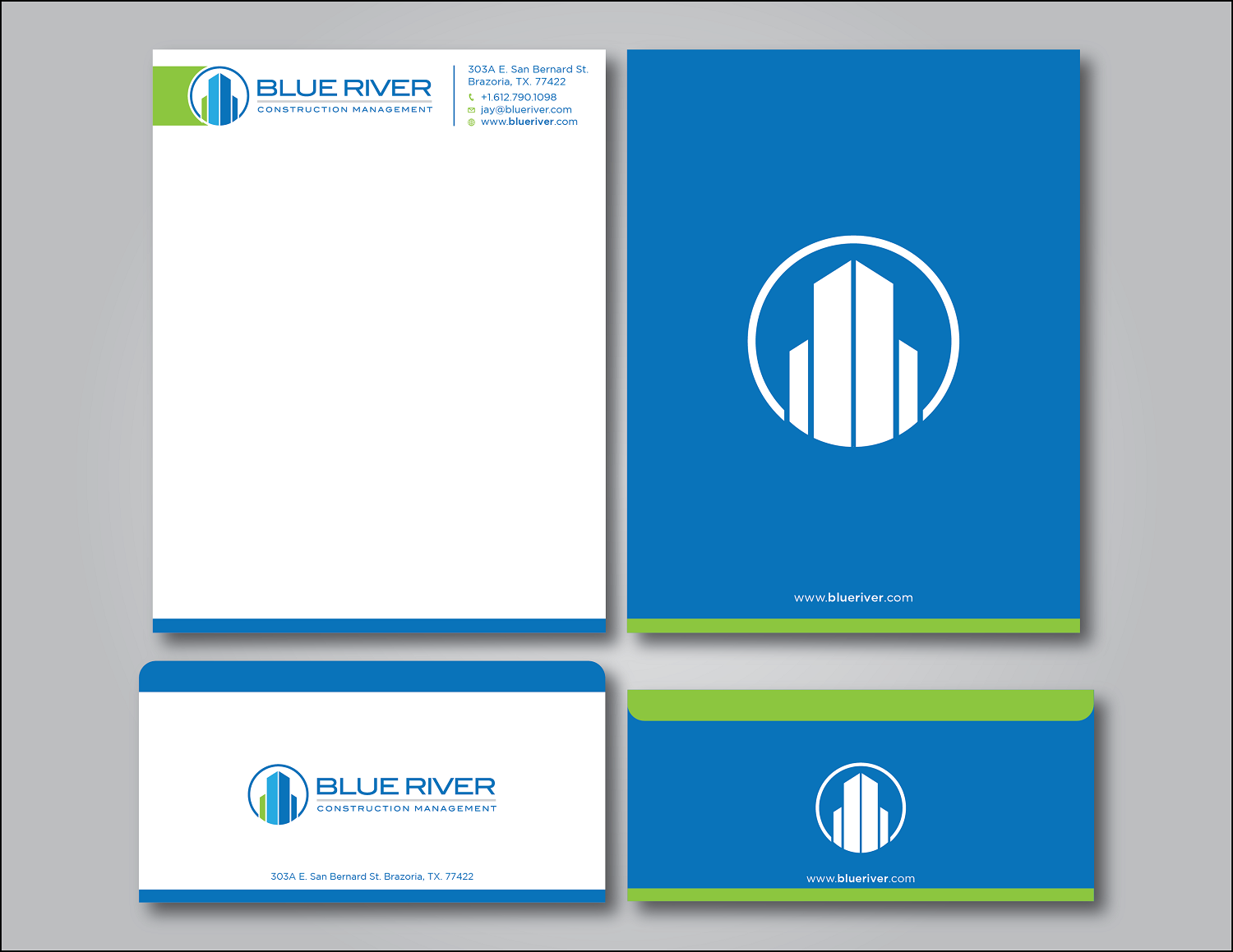 Stationery Design by Verified artistry for The Blue River Group | Design #12767987